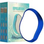 Portable Women's Epilator Blue Painless Reusable