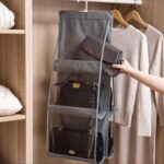 Transparent Handbag Organizer for Home Closet Storage