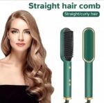 Green Hair Dryer Brush for Straight Curly Hair