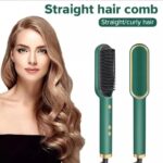 Green Hair Dryer Brush for Straight Curly Hair