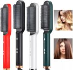 Green Hair Dryer Brush for Straight Curly Hair - Image 6